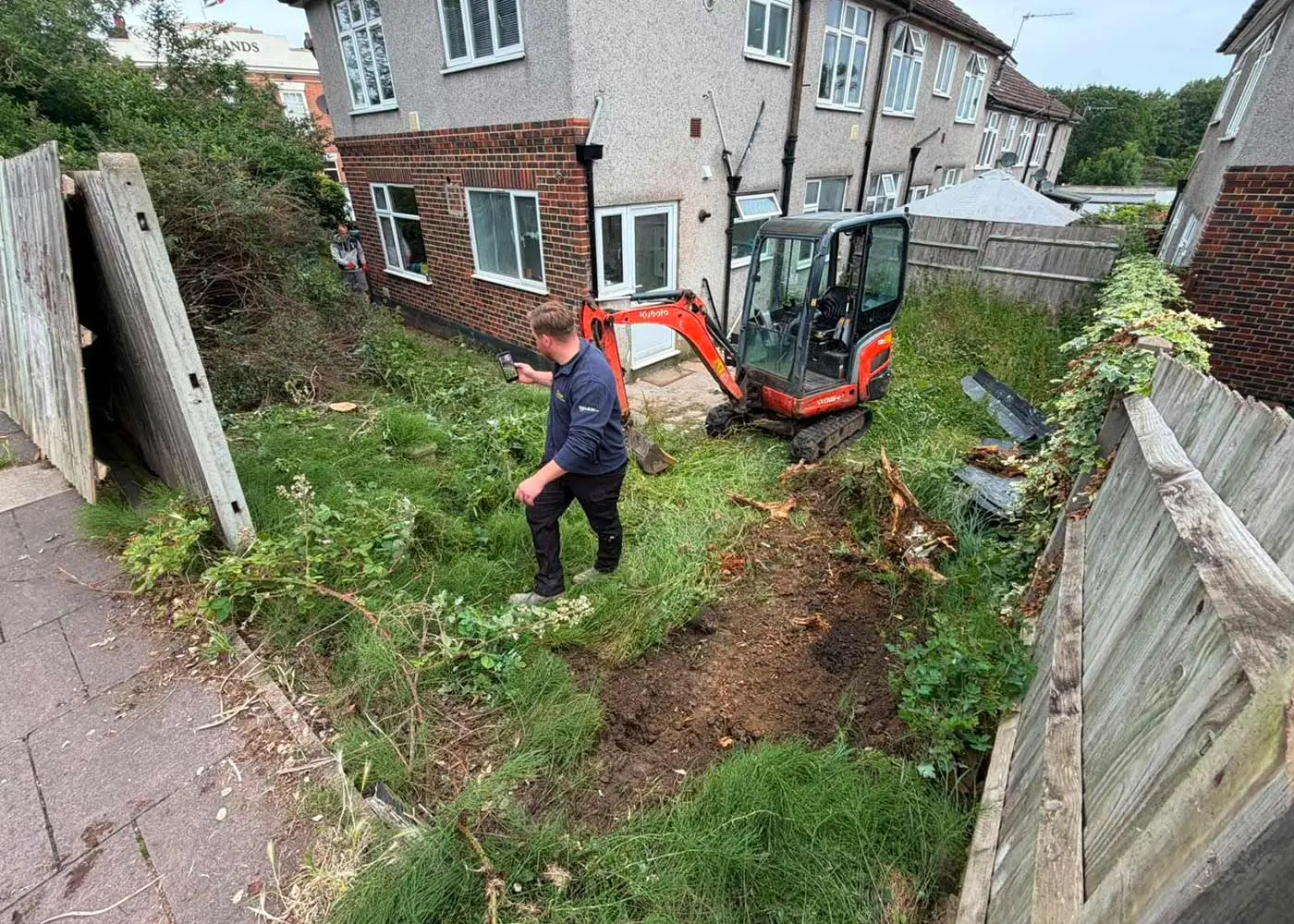 Groundworks landscaping redhill