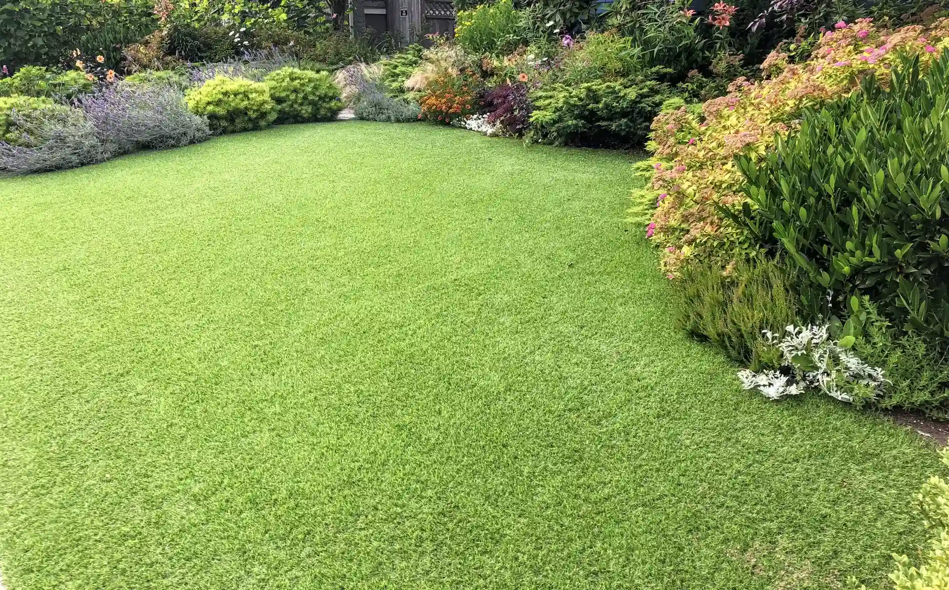 Artificial grass installation by JRS Group Ltd in Surrey