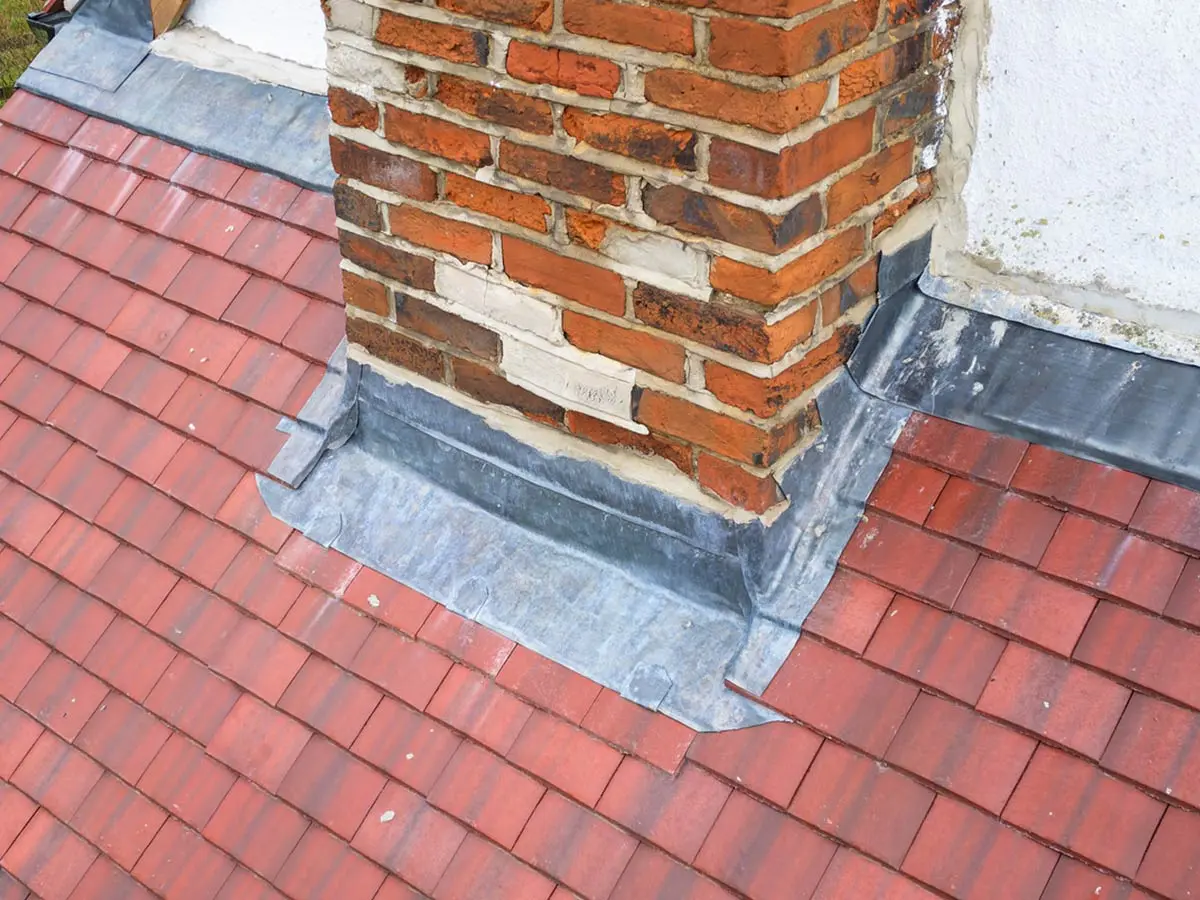 Lead flashing work by JRS Group Ltd